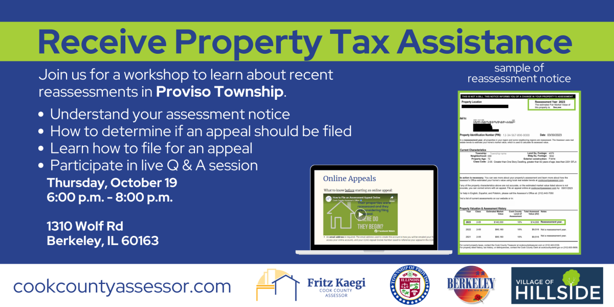 Receive Property Tax Assistance