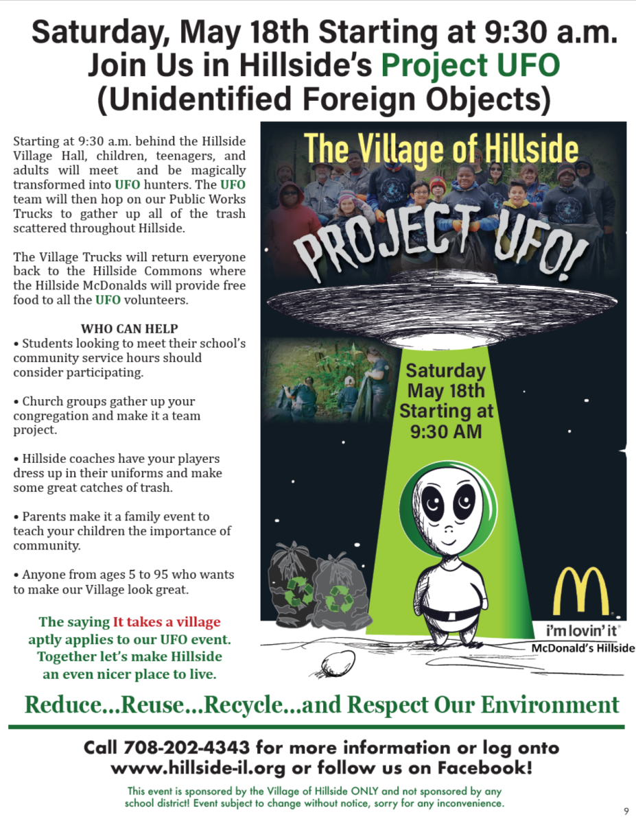 UFO Spring Clean-up Event 