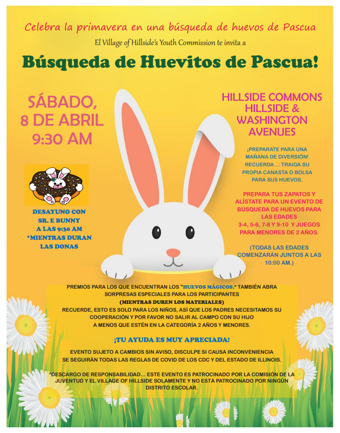 Easter Event - Spanish Flyer