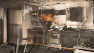 Fire Investigation - kitchen fire