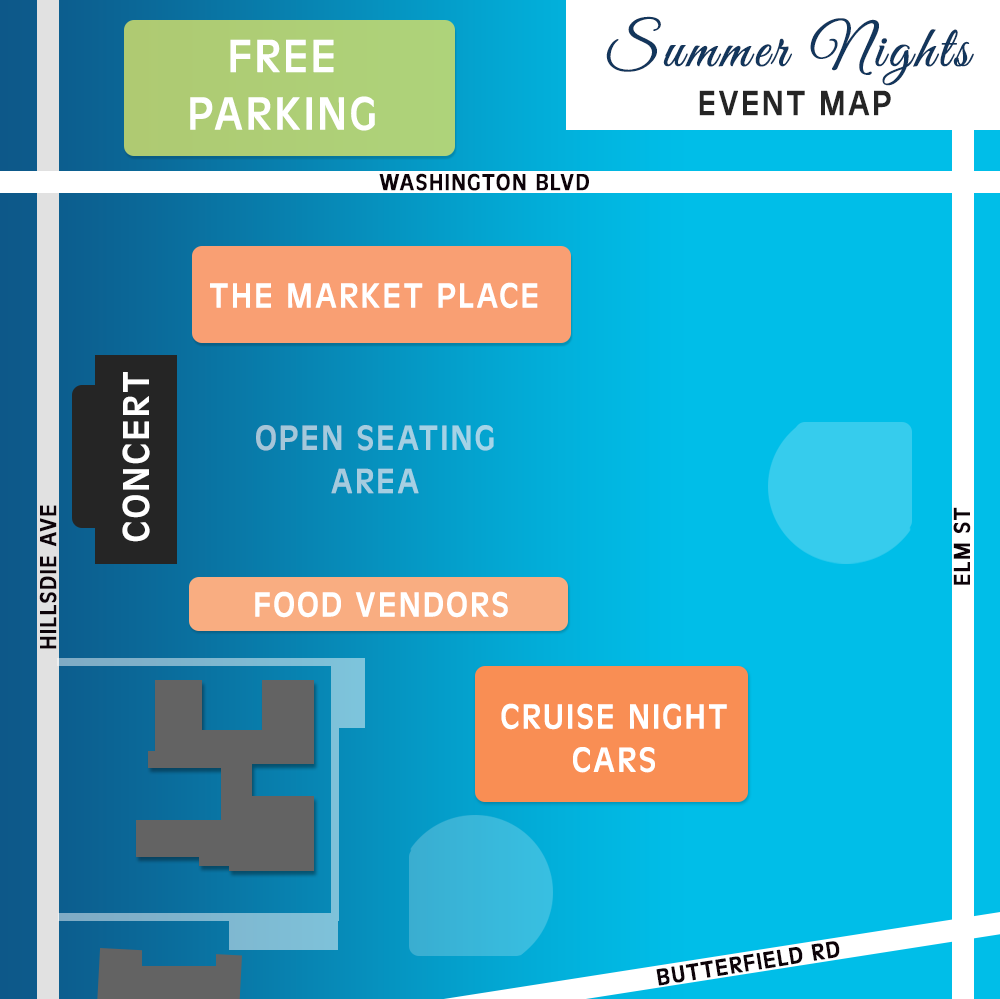 Summer Nights Event map