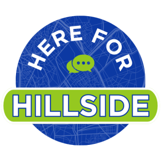 Here for Hillside Logo 