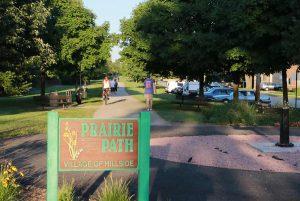 Illinois Prairie Path Sign