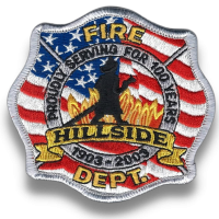 Hillside Fire Department Patch