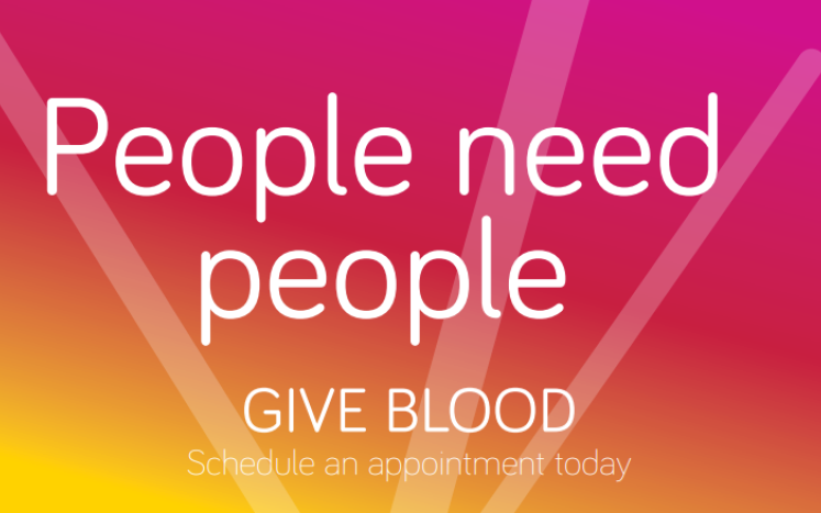 People Need People - Give Blood 