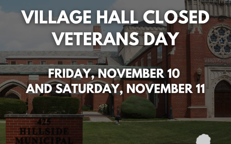 Veteran's Day - Village Hall Closed